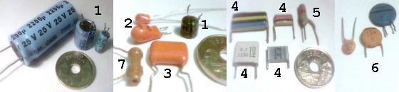 Tipos de Condensadores. Se presentan a continuación una serie de condensadores de los más típicos que se pueden encontrar. 1. Electrolíticos.