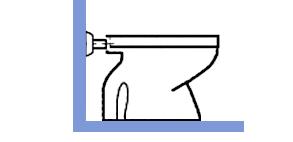 Cisterna empotrada para inodoro al suelo de tanque alto o empotrable Geberit Cisterna empotrada
