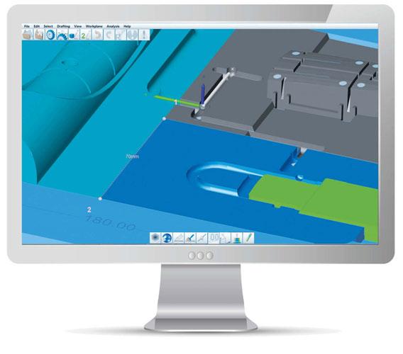 n Interfaces CAD: Viewer es compatible con un amplio conjunto de interfaces de entrada: archivos de hypercad, IGES, STEP, DXF/DWG, nube de puntos, Parasolid y opcionalmente, Catia V4 y V5, Autodesk