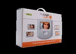 SERIE MYLOGICPROFILO ML0PLC Videokit mylogic Video unifamiliar color con monitor de videoportero mylogic y placa de calle Profilo.
