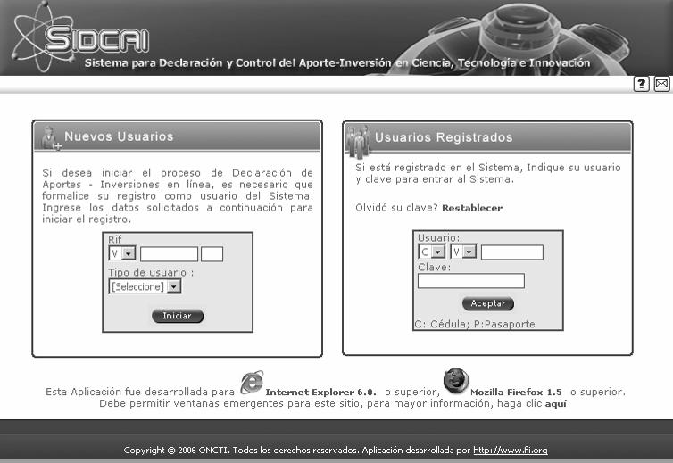 LA OFICINA LOCTI Fue publicada en Gaceta Oficial de la República Bolivariana de Venezuela, Nº 39.