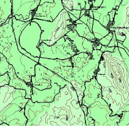Lago de Tequesquitengo Capítulo II. Diagnóstico siguiente mapa las zonas aptas para alumbrar agua del subsuelo son la mayor parte del territorio municipal. Mapa 04.