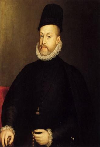 Felipe II impuso el espíritu de la Contrarreforma y su lucha contra el protestantismo (Luteranismo y calvinismo).