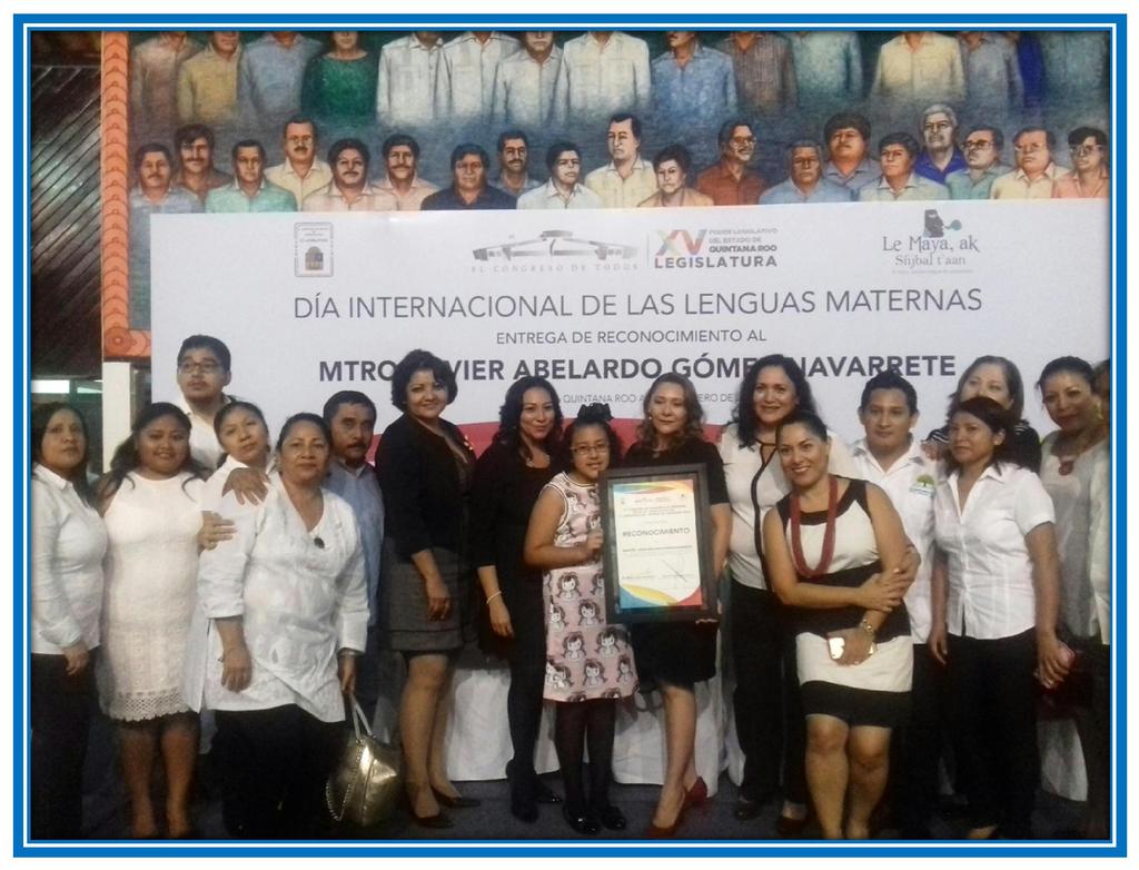El 15 febrero en Conmemoración al Día Internacional de las Lenguas Maternas asistí a