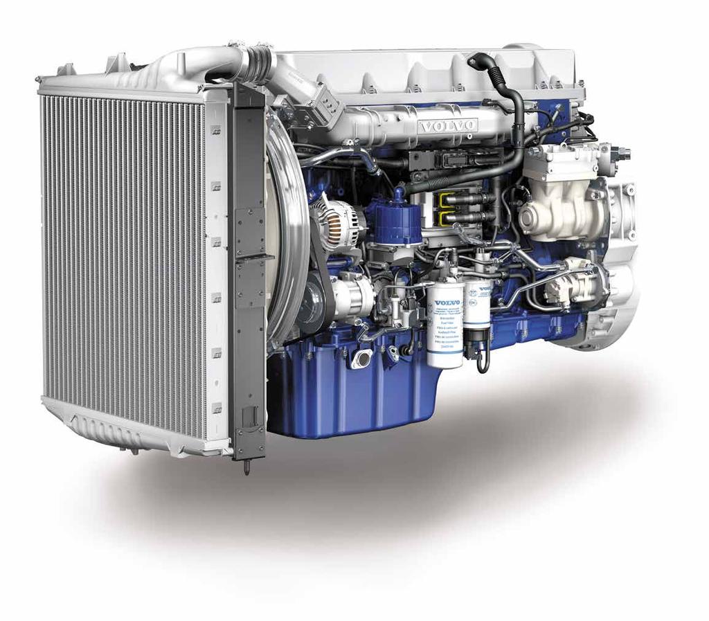 motores diésel de volvo Hasta 540 CV y con los menores niveles de emisiones hasta la fecha. La curva de par de Volvo. La sentirá en el pedal.