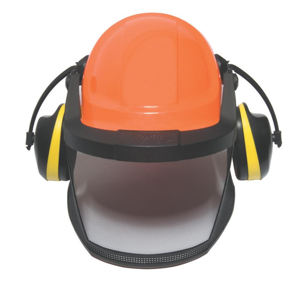 para ser compatible con el casco de seguridad Tuffmaster I de Protector y otros cascos con diseños tradicionales de visera redonda.
