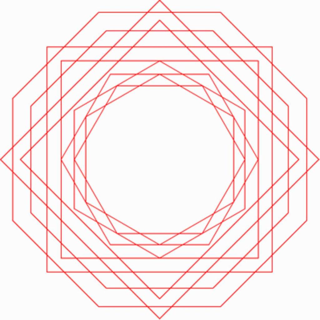 Educa Thyssen Aplicando simetría axial y central realiza la figura poligonal representada en la imagen izquierda, siguiendo los siguientes pasos: 1.