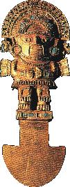 TUMI DE ORO Breve Reseña Los antiguos peruanos llamaban tumi a un tipo de instrumento cortante de cobre o de aleaciones diversas.