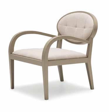 Capitone upholstered seat and backrest. Butaca. . SI 1725 Chair.