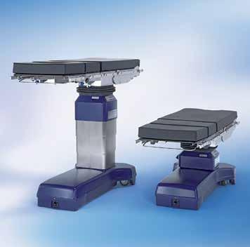 Surgical Workplaces ALPHASTAR PRO 5 Dos versiones para la máxima regulabilidad de altura: además de la versión normal (685 1120 mm), ALPHASTAR PRO también está disponible en una versión más baja (598