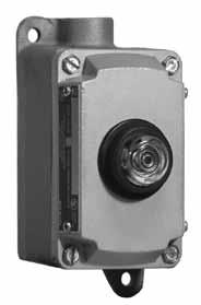 Fotocontrol sellado de fábrica serie EFDB Antiexplosiones, a prueba de encendido por polvo Para uso con conduit de metal roscado.