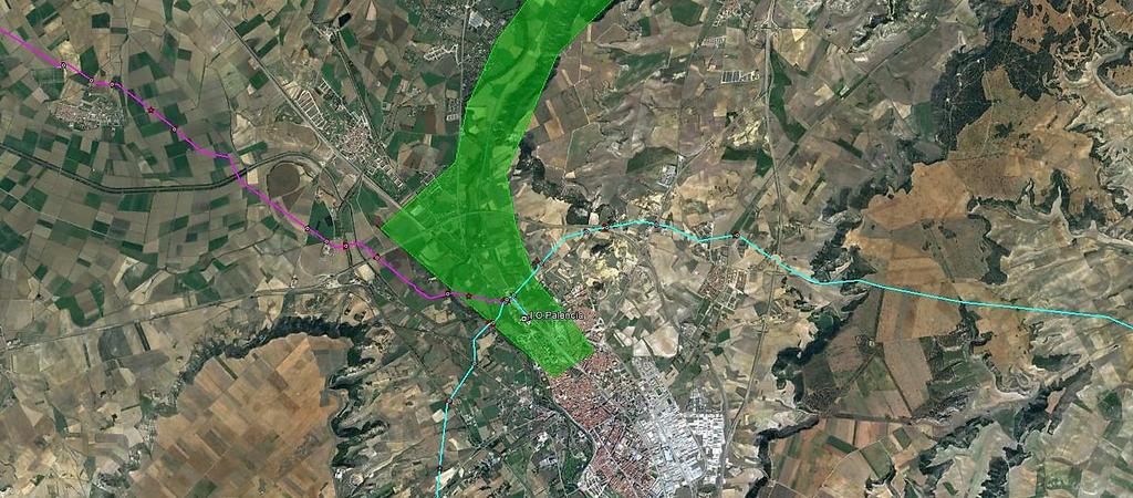 definido en el Estudio Informativo del Proyecto: Integración del ferrocarril en la ciudad de Palencia.