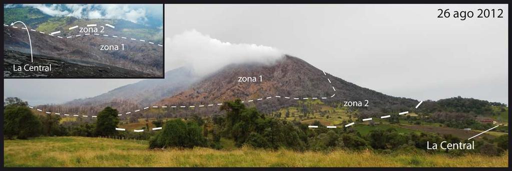 Figura 10: Volcán Turrialba el 26 de agosto del 2012.