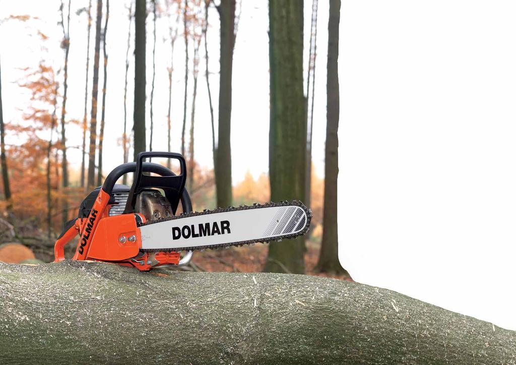 La amplia gama de motosierras Dolmar permite realizar desde trabajos de poda hasta los trabajos de tala más exigentes.