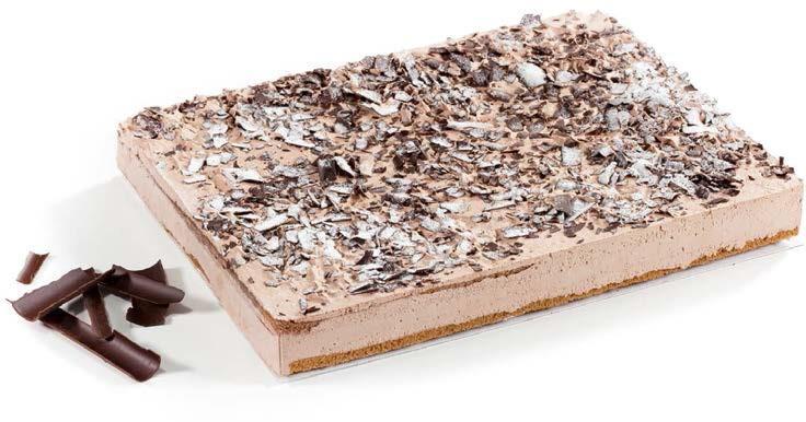 cheesecake slab Plancha de chocolate