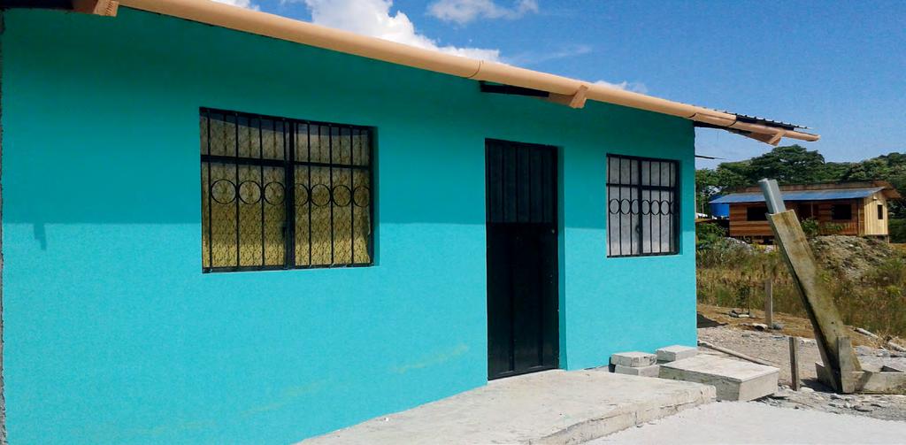 Proyecto 23 Vivienda propia y digna para alcanzar la equidad Ubicación Chimborazo Programa de vivienda rural y urbano marginal