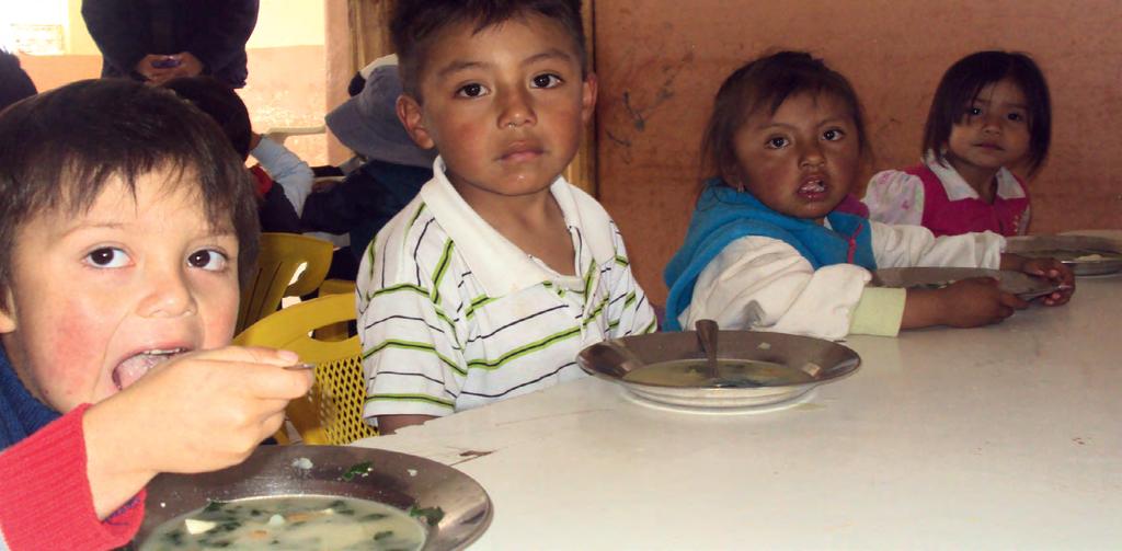 Proyecto 26 Trabajamos por niñas y niños saludables Ubicación Alausí, Colta, Chimborazo, Guamote y Guano.