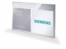 Compartimos una misma visión reflejada en nuestros Solution Partners. www.siemens.