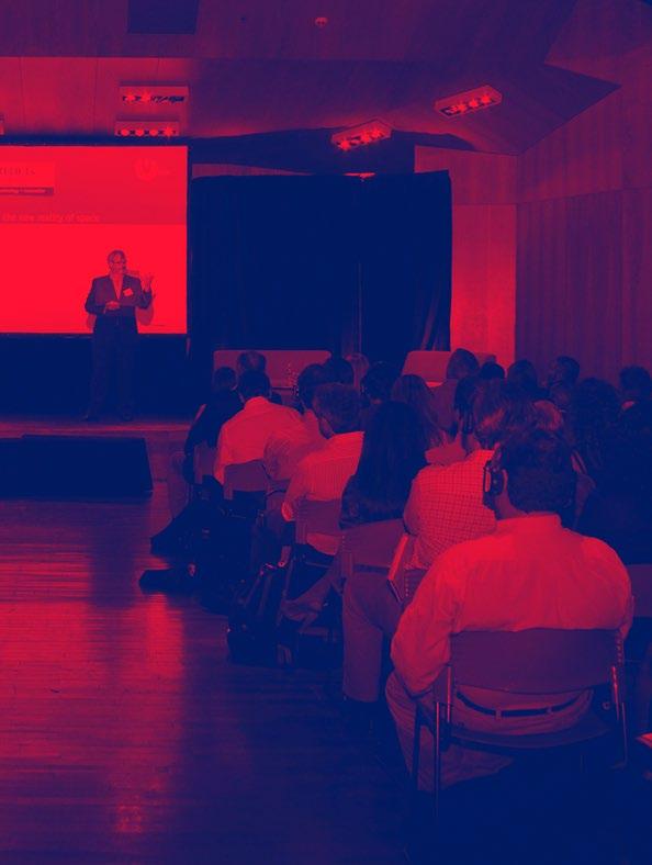 09 - SPONSOREO CATEGORÍA GOLD Oportunidad de incluir a un orador en la conferencia * 10 invitaciones a la conferencia para el personal, clientes y clientes potenciales Branding incluido en todo el