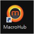Instrucciones Macro Hub Bienvenidos al uso de Macro Hub! Macro Hub hace sencillo el uso de las teclas Macro en.