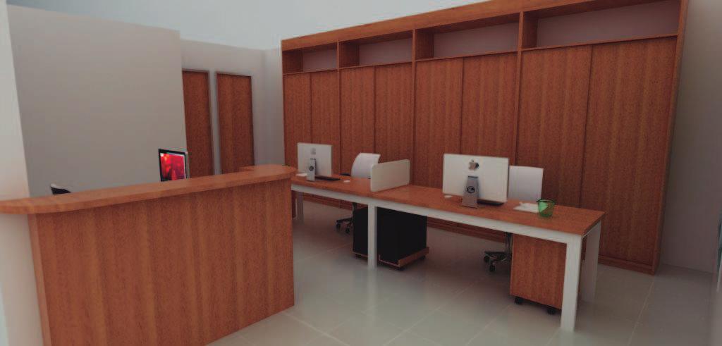 6040 Una mesa de trabajo ideal para ordenar tu oficina.