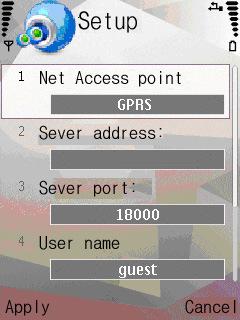 c. Configuración de servidores: NOTA: Se recomienda ampliamente que, previo a realizar la conexión por celular, se asegure de que ya puede acceder por WAN y LAN por internet explorer, y que tiene