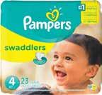Pampers swaddlers toda la