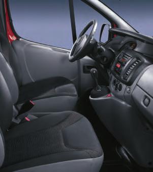 El dinámico diseño exterior del Opel Vivaro se corresponde con un confortable y funcional interior, la cabina proporciona un excelente entorno de trabajo y un generoso espacio que permite gran