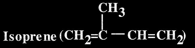 BUTADIENO (CH 2 = CH-CH = CH 2 ) Butadieno es en gran medida el monómero más importante para la producción de caucho sintético.