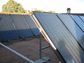 PN Sierra de Grazalema Instalación de baterías de placas solares en el CONVENTO LA ALMORAIMA para calentar el agua