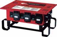 Arrow Hart Industrial - Comercial ArrowBox Unidades de poder temporal Permite al usuario centralizar y distribuir energía eléctrica de manera segura.