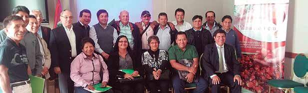 JUNTA NACIONAL DE PALMA ACEITERA DEL PERÚ 9 Destacamos la decisión acertada de unificación de la Federación Nacional de Palmicultores del Perú (FENAPALMA PERÚ) y la Confederación Nacional de