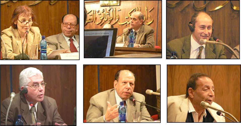 Los actos, fueron presentados por el Director de la Biblioteca Nacional de Egipto Dr. Mohamed Saber, por el Exmo. Presidente de la Diputación Provincial de Toledo D.