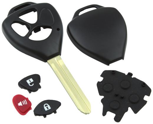 YOTA - USA Y43ARS9 3 Buttons (with panic red button) AVALON 2005 2011 TEX/CR 67 CAMRY 2003 2011 TEX/CR 67 COROLLA 2005 2010 TEX/CR 67 YOTA - USA Y43ARS10 4 Buttons (with panic red button) AVALON 2005