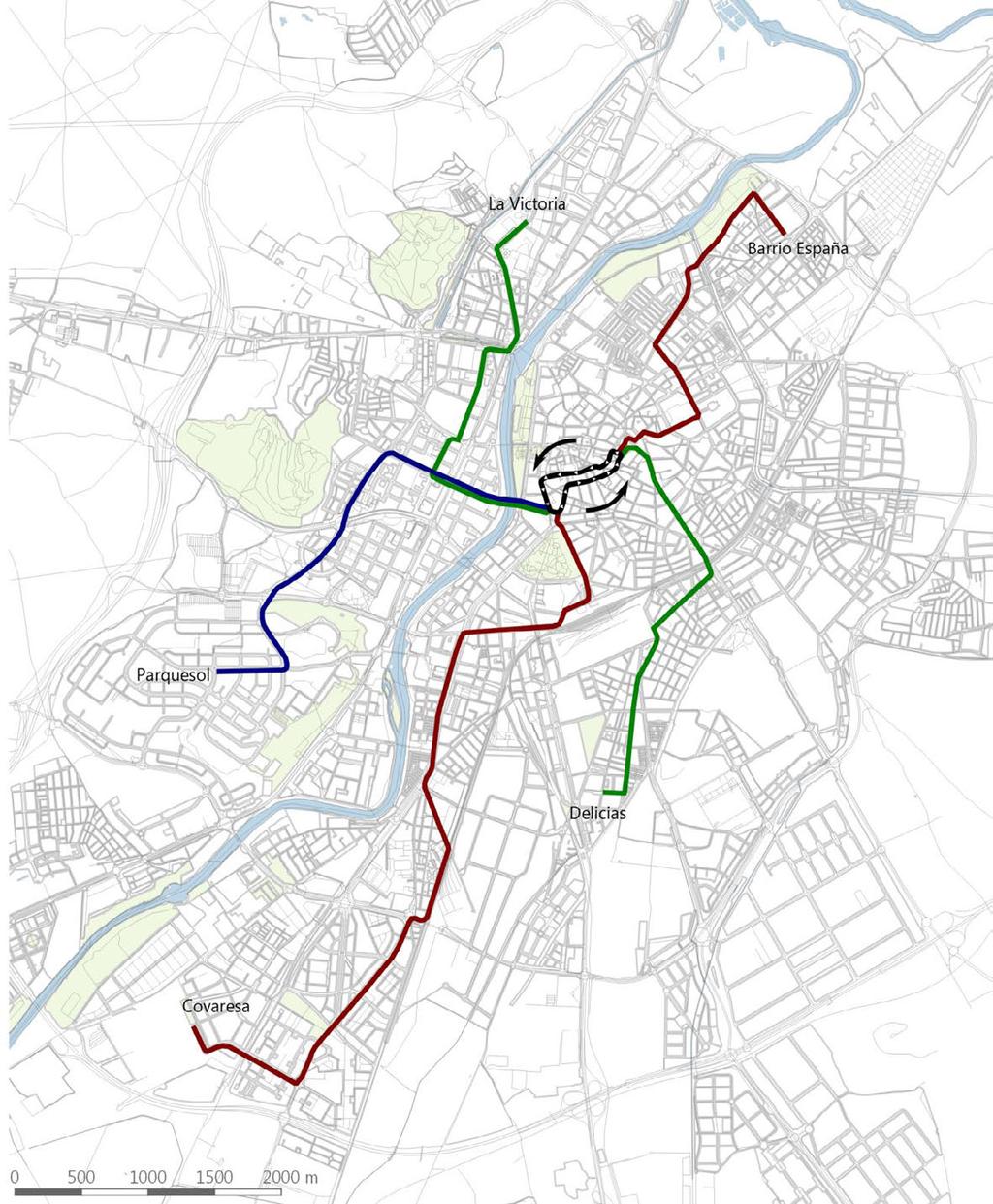 El "Estudio previo para la implantación de un sistema de transporte en Valladolid" fue encargado por el Ayuntamiento en 1997 y