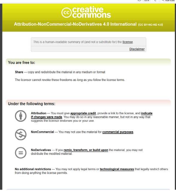 Más información: licencia Creative Commons GREDOS emplea como normativa legal de uso una Licencia Creative Commons 4.0, que por defecto será la licencia Reconocimiento-NoComercial- CompartirIgual 4.