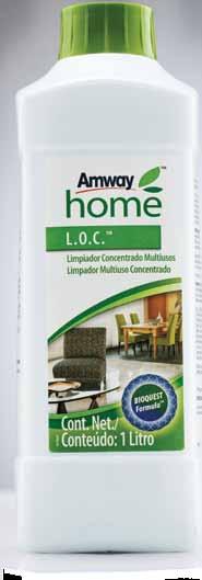 LOC Limpiador Concentrado Multiusos es un poderoso y efectivo Limpiador de Superficies que deja tu hogar reluciente, con un aroma fresco e higiénicamente limpio.