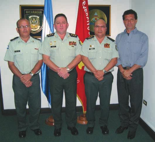 Centro de Historia Militar Ejército de Nicaragua Ejército y Sociedad Autores del Himno del Ejército de Nicaragua. Capitán Inf.