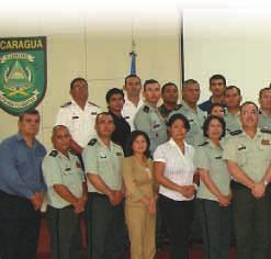 Asesoría Jurídica La Asesoría Jurídica del Ejército de Nicaragua cumplió los compromisos de capacitación e intercambios académicos y jurídicos establecidos, así como el plan anual de actividades del