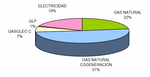 Estructura del consumo energético