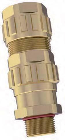 Prensaestopas A2F para cables no armados en aplicaciones Ex-d Prensaestopas A2 para cables no armados en aplicaciones Ex-e Se existen