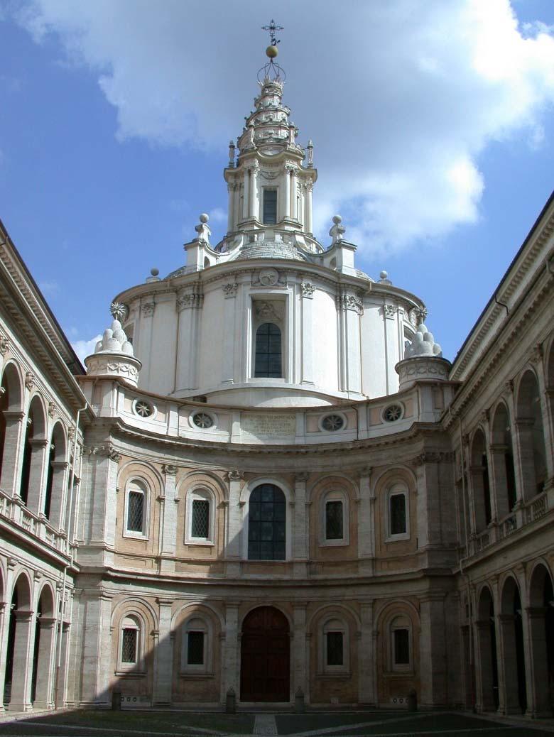 Borromini. Sant Ivo alla Sapienza.