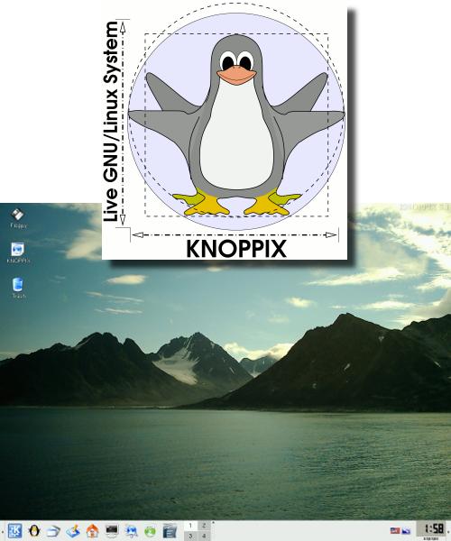 Knoppix Es una distro orientada a elaborar un CD y DVD Live.