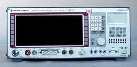 A. Anexo A A.1 El CMD 55 El CMD 55, que se muestra en la Figura A-1, es un tester digital de radio comunicación de la marca ROHDE&SCHWARZ.