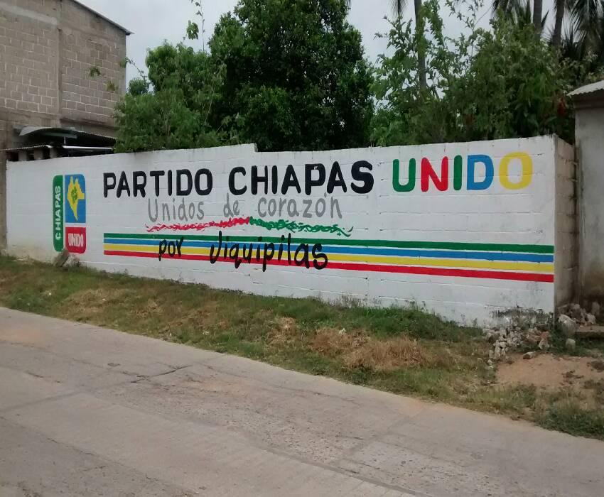 JIQUIPILAS SAN SEBASTIAN Partido Político PARTIDO CHIAPAS UNIDO Calle 1 SUR ORIENTE Otro