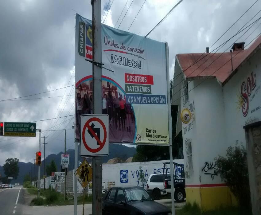 Ámbito Local Municipio SAN CRISTÓBAL DE LAS CASAS FATIMA Partido Político PARTIDO CHIAPAS UNIDO Calle