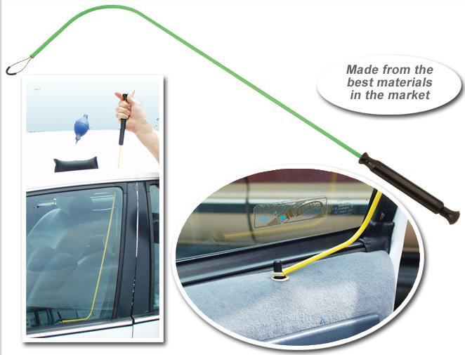 1 cm) Ideal para trabajar en la oscuridad o en autos con vidrios polarizados En la punta tiene luz LED