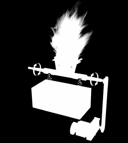 Pasos de uso de AllFire Control 1 Una vez iniciada la combustión se empieza a producir la ceniza y comienza a acumularse en el quemador.