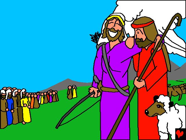 Qué viaje! Esaú vino a encontrarse con Jacob con cuatrocientos hombres! Pero no dañó a Jacob.