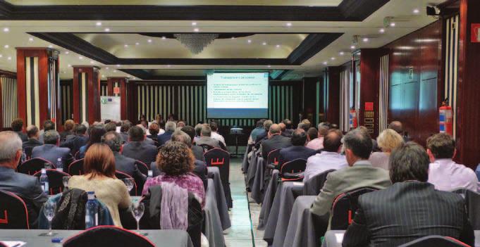 conferencia 61 Unos 150 profesionales estuvieron presentes en el encuentro celebrado en el Hotel Ercilla de Bilbao Mi ponencia trata acerca del Reglamento (Decreto 202/2004, de 19 de octubre) sobre